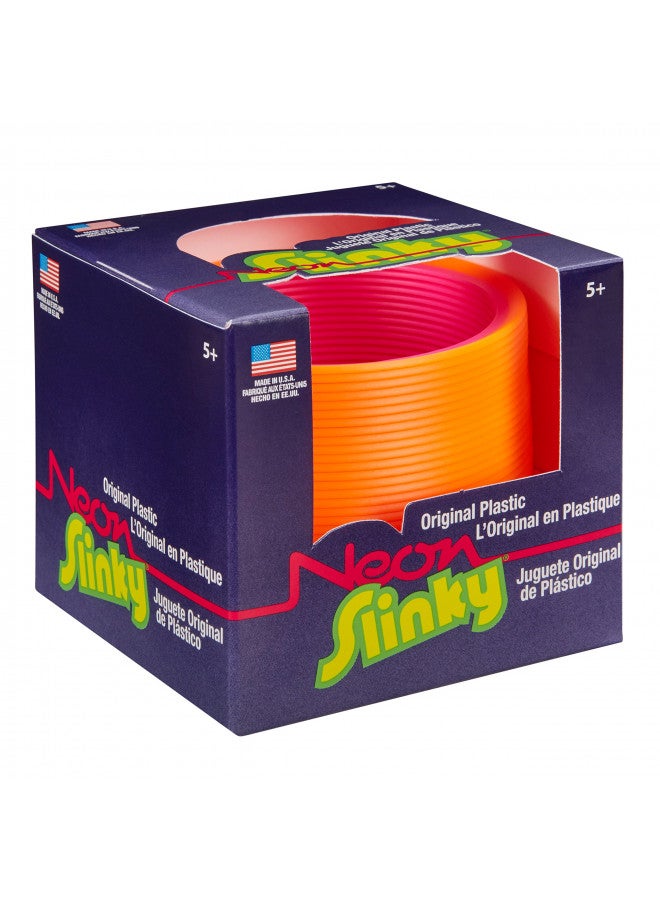 POOF The Original Slinky Brand Neon Plastic Slinky - Image 1