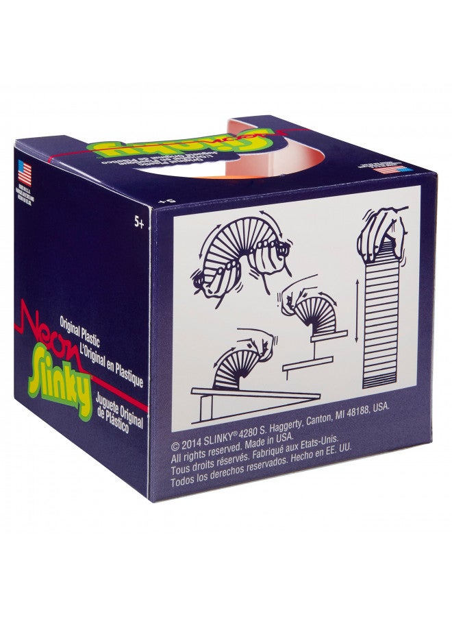 POOF The Original Slinky Brand Neon Plastic Slinky - Image 4