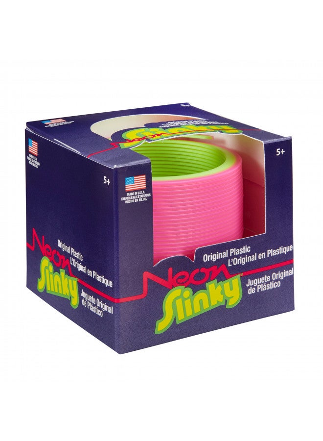 POOF The Original Slinky Brand Neon Plastic Slinky - Image 2