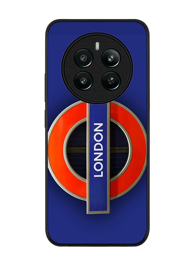 Stylizedd Rugged Black edge case for Realme 12 Plus 5G / Realme 12 4G, Slim fit Soft Case Flexible Anti Drop TPU Gel Thin Cover -  Mind The Gap - Image 1