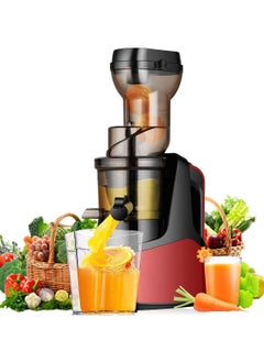 NNEWVANTE Slow Juicer Masticating Juicer Machine, Juicer, Slow Chewing Juicer, Cold Pressed Juicer are Easy to Clean, Juicer Has High Yield, High Dry Pulp, Opposite Function  - Image 1