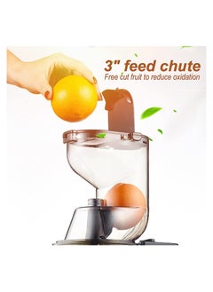 NNEWVANTE Slow Juicer Masticating Juicer Machine, Juicer, Slow Chewing Juicer, Cold Pressed Juicer are Easy to Clean, Juicer Has High Yield, High Dry Pulp, Opposite Function  - Image 3