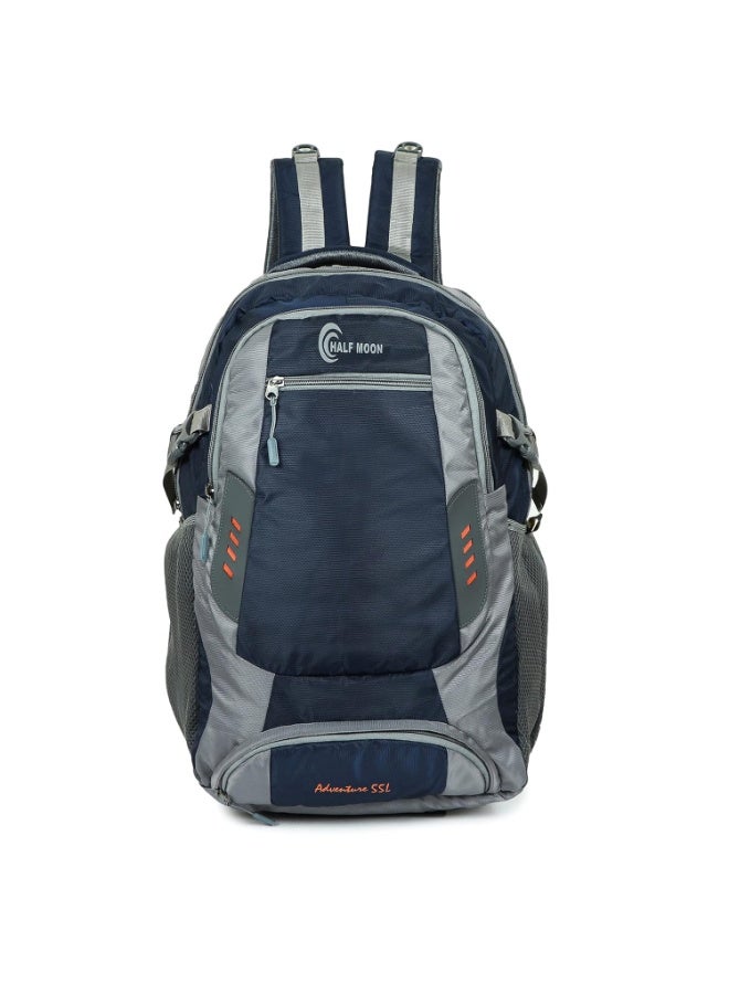 هاف مون Half Moon Extra Large Size 55L Waterproof Rucksack Bags/Trekking Back packs for Man | Luggage Bag for Travelling with Laptop Compartment & Rain cover | For Hiking, Travel Backpack for Men & Women - Image 1