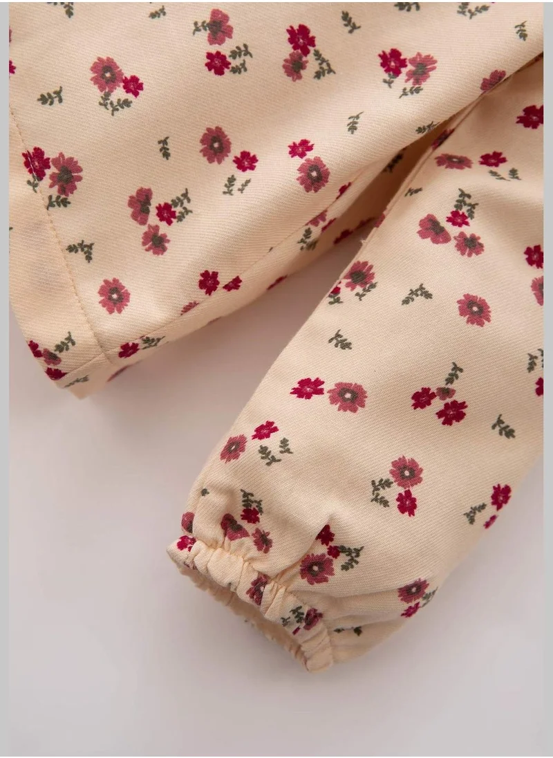 DeFacto 2 Pack BabyGirl Big Neck Woven Set