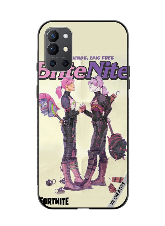VR CREATIVE - Protective Case Cover For OnePlus 9R Bright Bomber Design Multicolour - Image 1