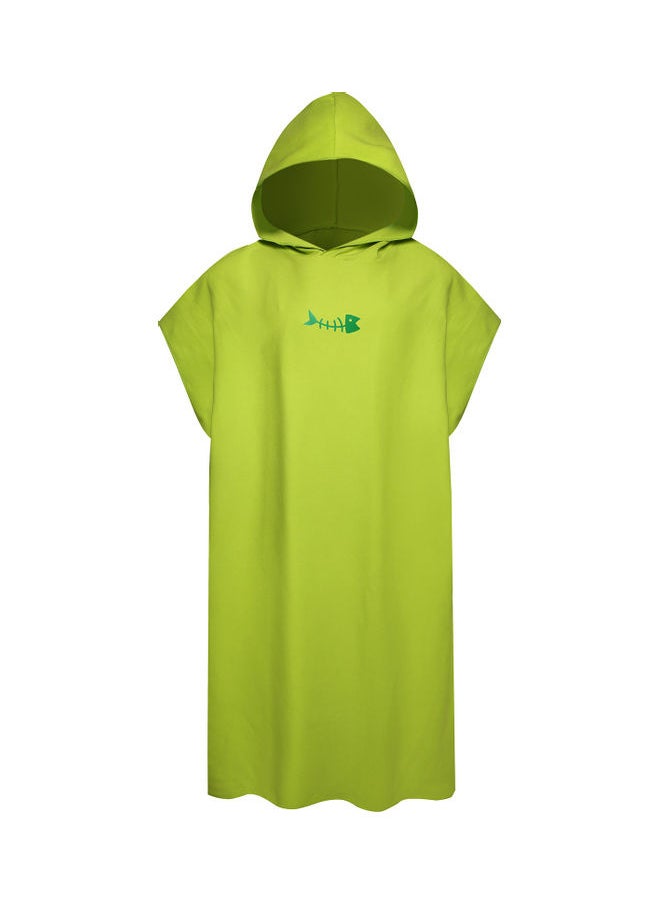 NIBEMINENT Quick-Dry Robe With Hood Microfiber Beach Blanket 23.00x3.00x20.00cm 