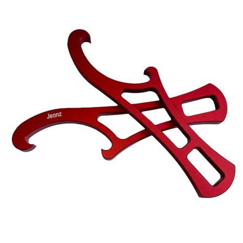 Jeonz Firefighting Mini Spanners Wrench Aluminum Lightweight Portable 2Pcs - Image 3