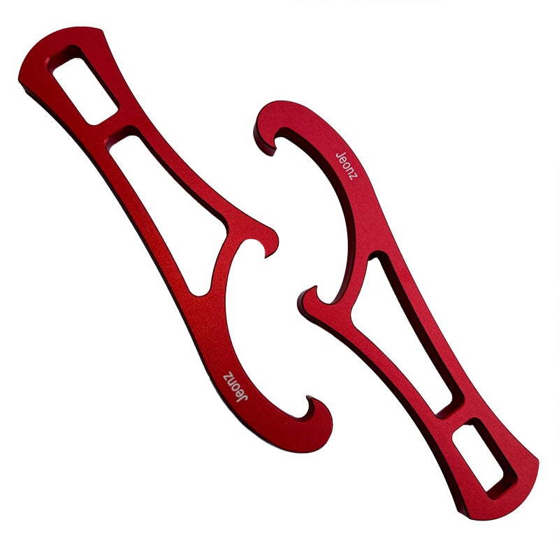 Jeonz Firefighting Mini Spanners Wrench Aluminum Lightweight Portable 2Pcs - Image 2