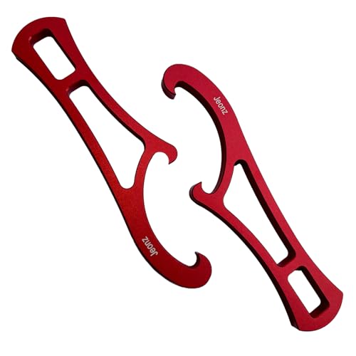 Jeonz Firefighting Mini Spanners Wrench Aluminum Lightweight Portable 2Pcs - Image 1
