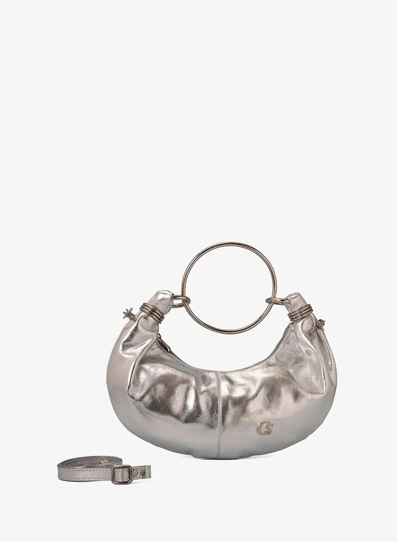 Carmen Steffens Silver Bracelet Bag