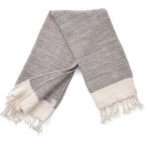 BAY LAUREL Turkish Hand Towel – Pack of 2 | Soft & Absorbent Decorative Towels for Bathroom, Hand, Face, Hair, Gym, Yoga, SPA, Kitchen & Tea | Boho Decor (Beige, Diamond 15x26 Inches (Set of 2) - Image 4
