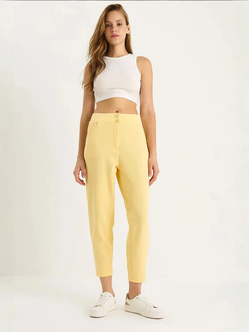 بيانكو لوتشي بنطلون كرنب طويل من لوتشي بزر