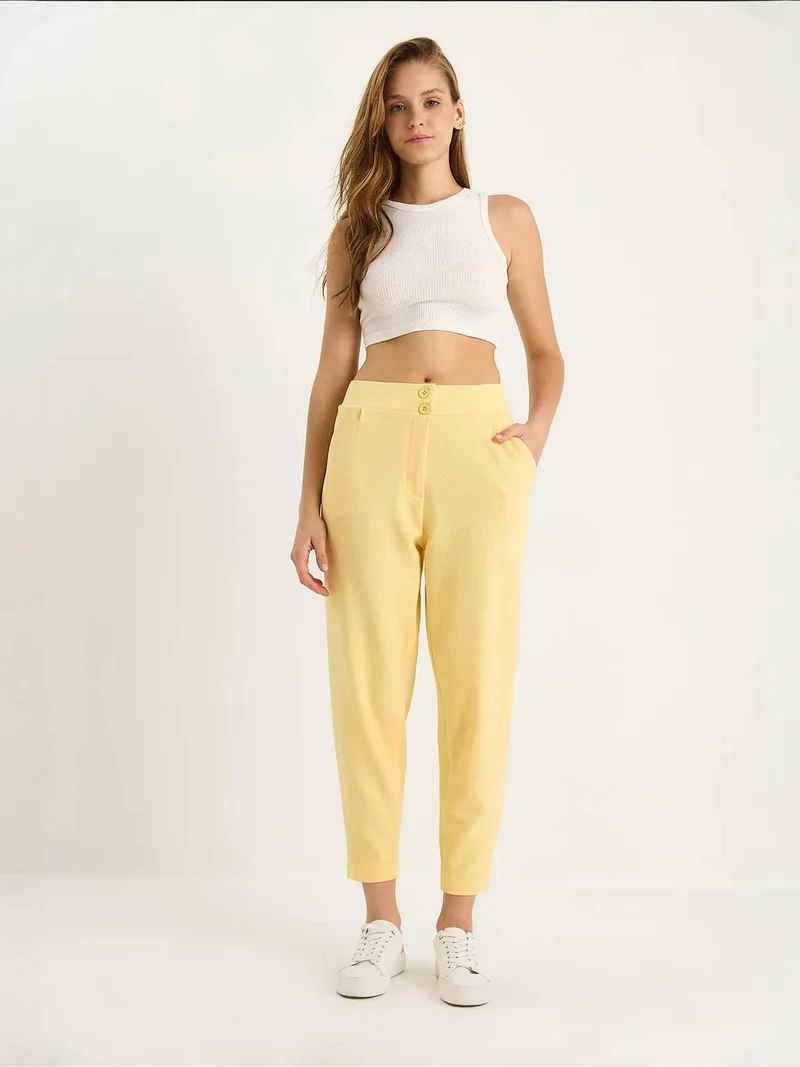 بيانكو لوتشي بنطلون كرنب طويل من لوتشي بزر