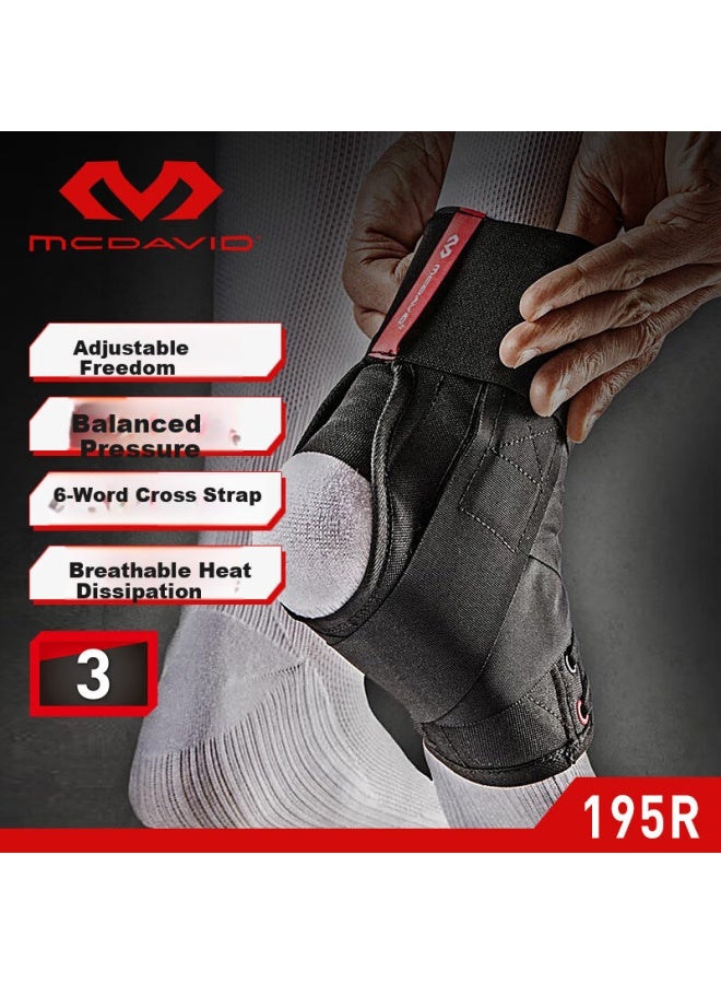 Mcdavid 195 Ankle Support Brace For Ankle Spra , Basketball, Fitness, Men And Women, Black, Size S - Image 1