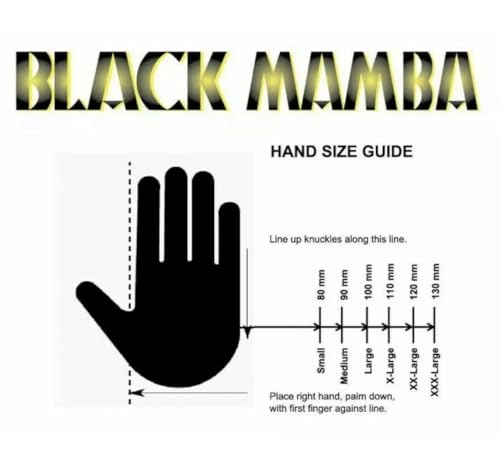 BLACK MAMBA Powder Free Industrial Strength Nitrile Gloves With Raised Torque Grip 100 Glove Box (Medium) - Image 5