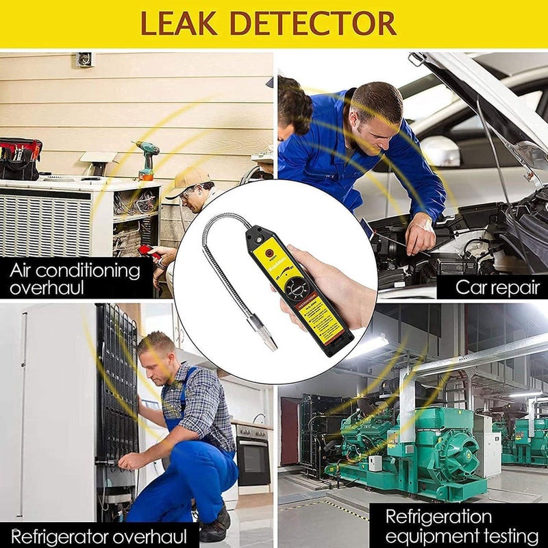 WJL-6000 Halogen Leak Detector For Refrigerant Gases Suitable For HVAC Systems R22 R410A R134A R1234YF - Image 5