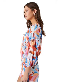 FOREVER 21 كشكش ارتداءها طباعة الأزهار  - Image 2