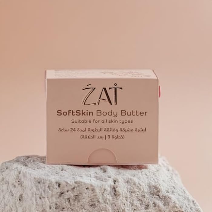 ZAT SoftSkin Body Butter, 24-Hour Moisturising, All Skin Types | 150 ML | Step 3 After Shaving |ultra-hydrated skin for 24 hours - Image 4