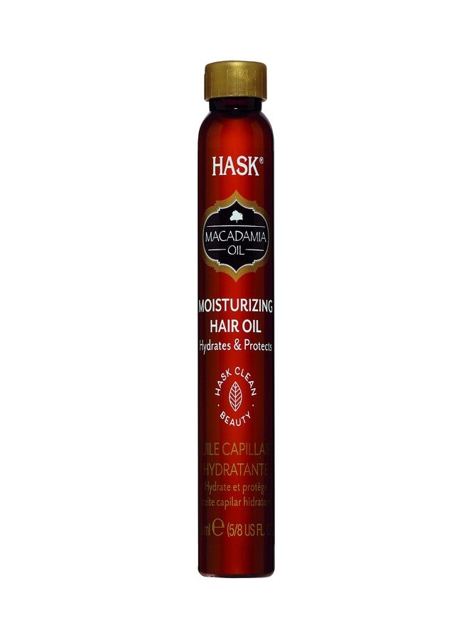 Hask Macadamia Oil Revitalizing Shine Hair Treatment, .625 Ounces - Image 1