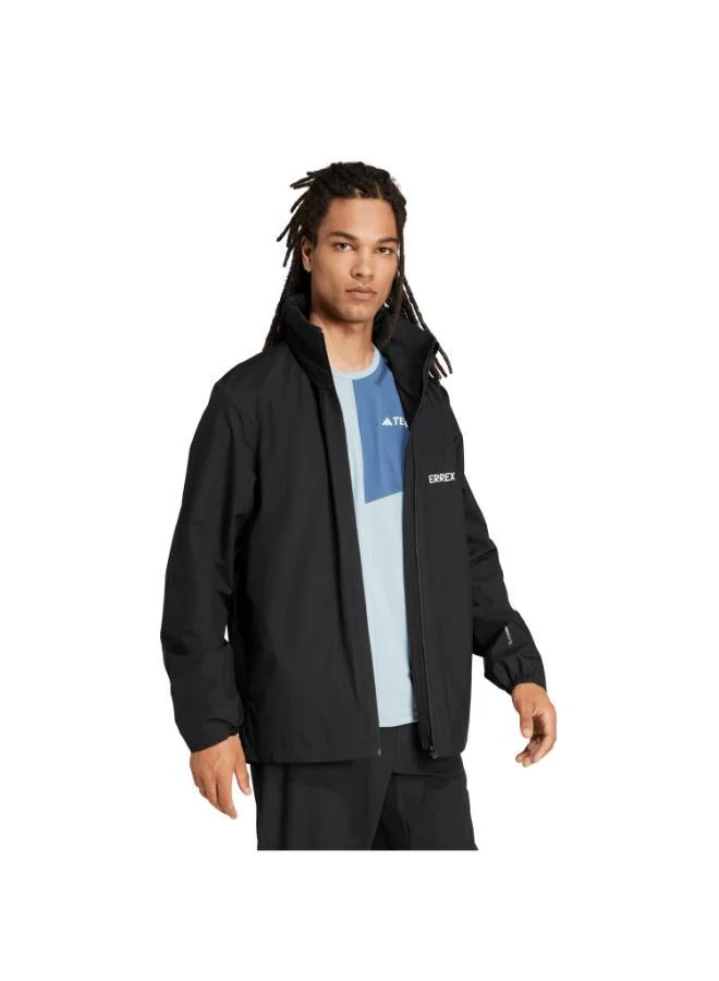 Adidas BLACK Multi Essentials 2L Rain Jacket for Men | Best Price UAE