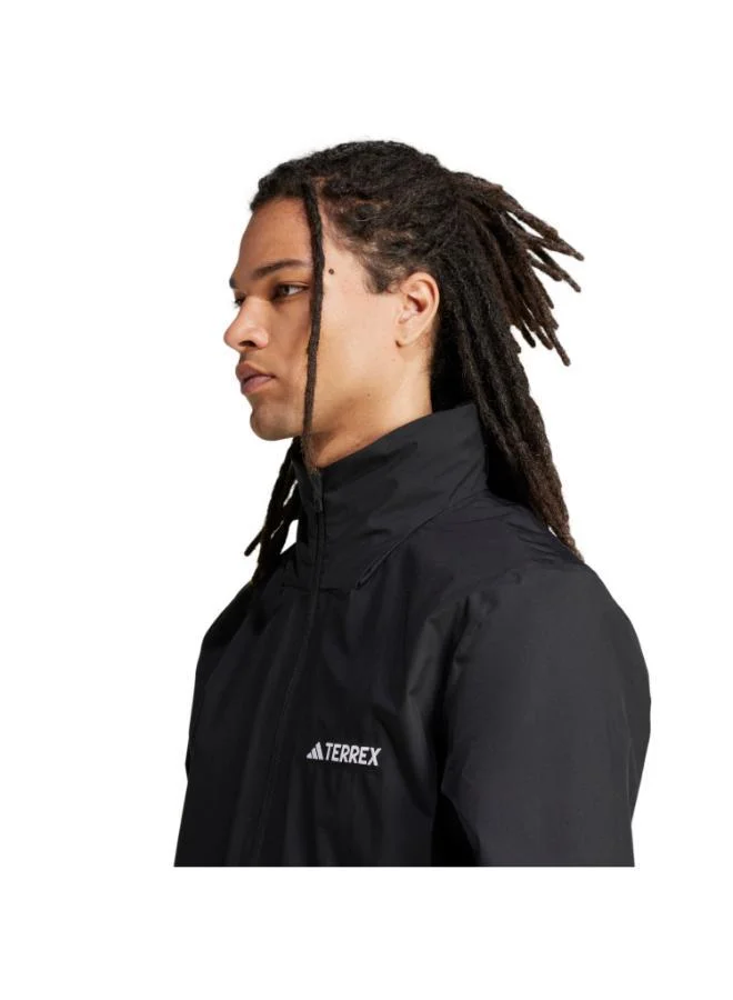 Adidas BLACK Multi Essentials 2L Rain Jacket for Men | Best Price UAE