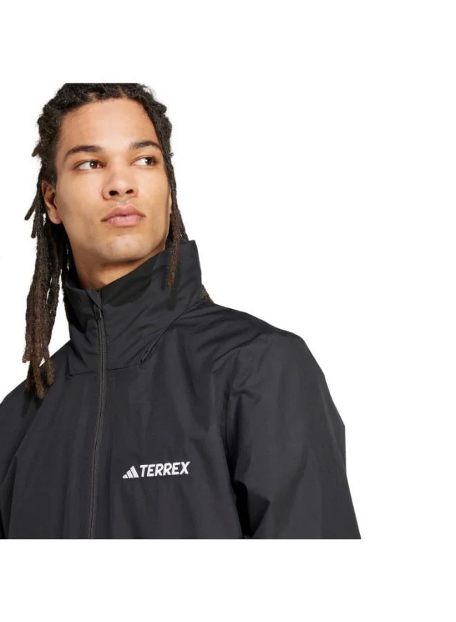 Adidas BLACK Multi Essentials 2L Rain Jacket for Men | Best Price UAE