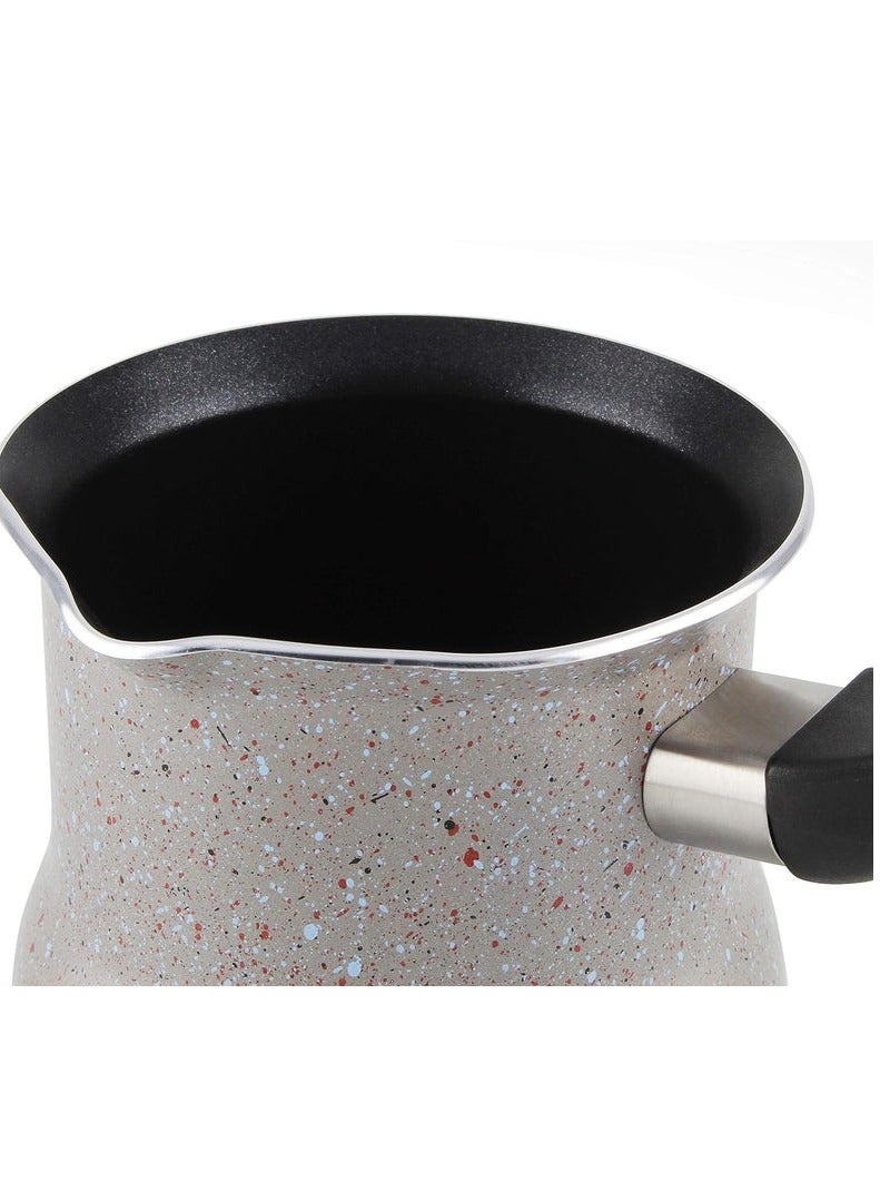 ويلسون سخان قهوة ويلسون 9 سم على شكل بطن، رمادي رخامي - Image 3