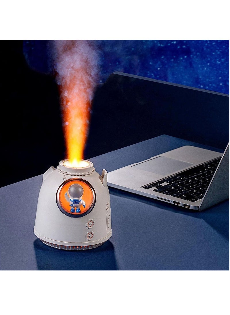 Astronaut Capsule Style Ultrasonic Humidifier with LED Light 260ml  - Image 2