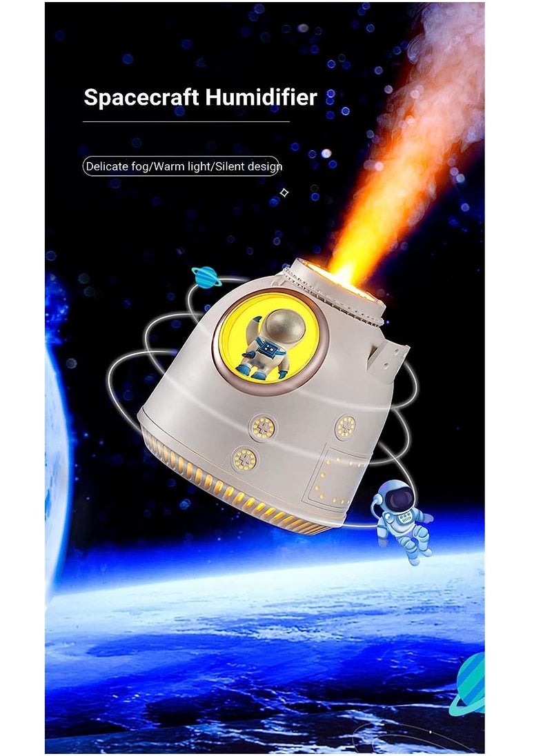 Astronaut Capsule Style Ultrasonic Humidifier with LED Light 260ml  - Image 5