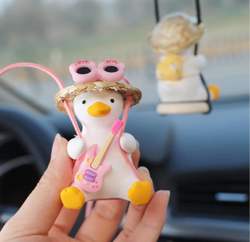 VRB Dec 1 Set of Car Dashboard Decoration Items/car Decor Accessories for Dashboard,Miniature Toys,Car Dashboard Interior Decoration Accessories for Car,SUV,etc. (Hanging Decor Design - 1) - Image 5