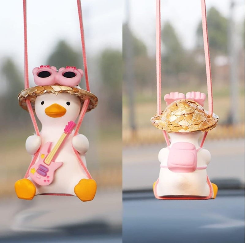 VRB Dec 1 Set of Car Dashboard Decoration Items/car Decor Accessories for Dashboard,Miniature Toys,Car Dashboard Interior Decoration Accessories for Car,SUV,etc. (Hanging Decor Design - 1) - Image 3