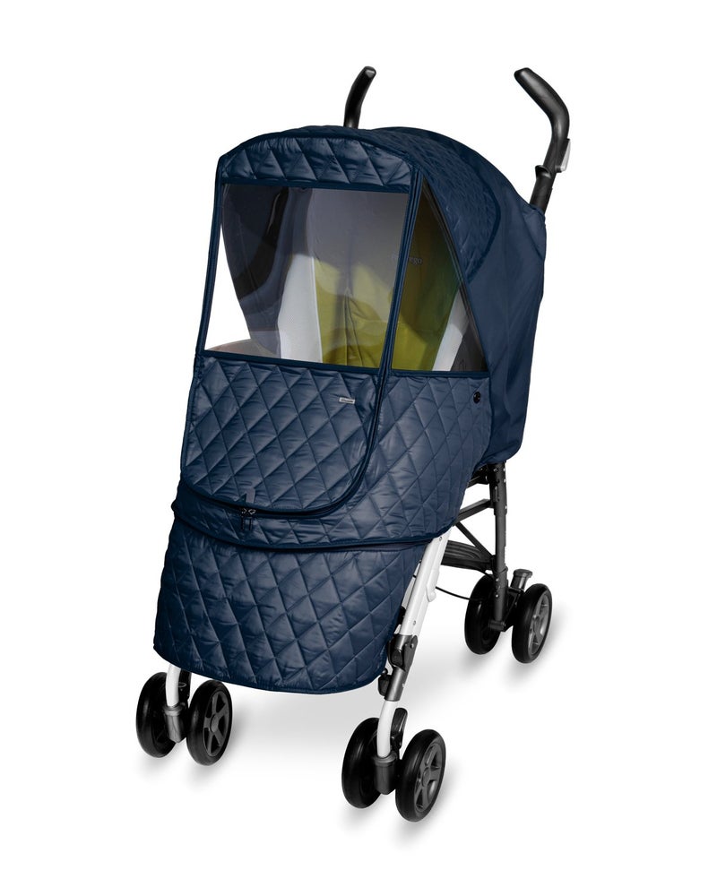 Manito Castle Alpha Stroller Weather Shield (Navy) - Image 1