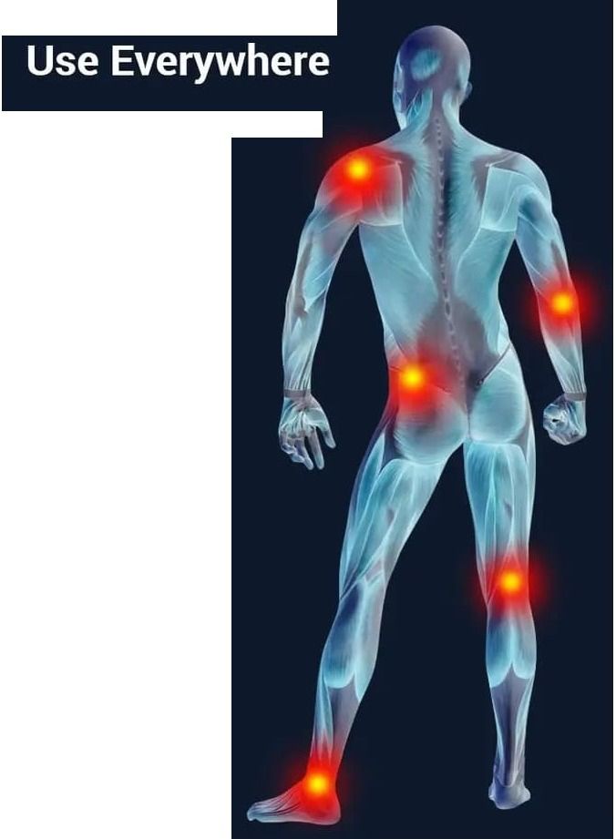 APP phone remote control Percussion massage tens units for sciatica - Image 4