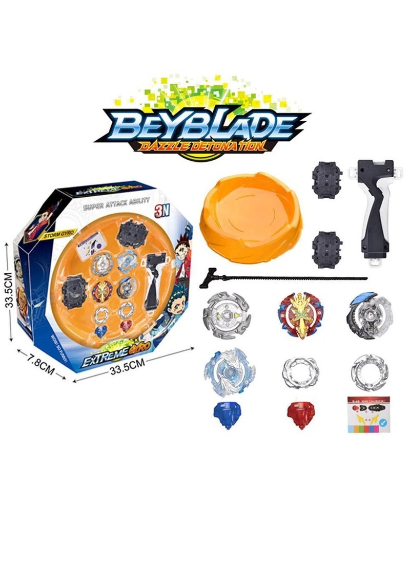 BeyBlade Storm Gyro Bay Battle Top Blade Combat Set  - Image 1