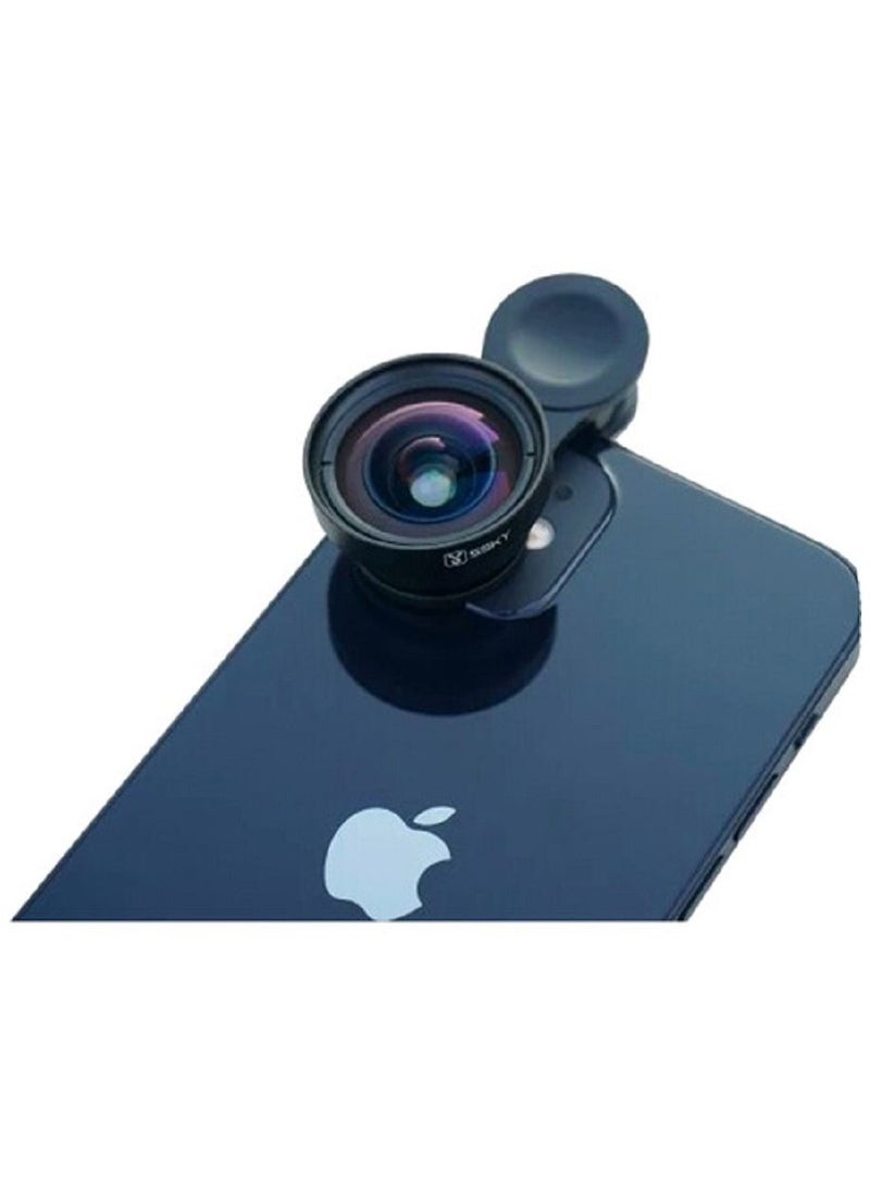 OBSBOT - OBSBOT 4K HD 2in1 Phone Lens Kit - 130° Wide Angle Lens + 2 Macro Lenses for an Exceptional Photography Experience - Image 1