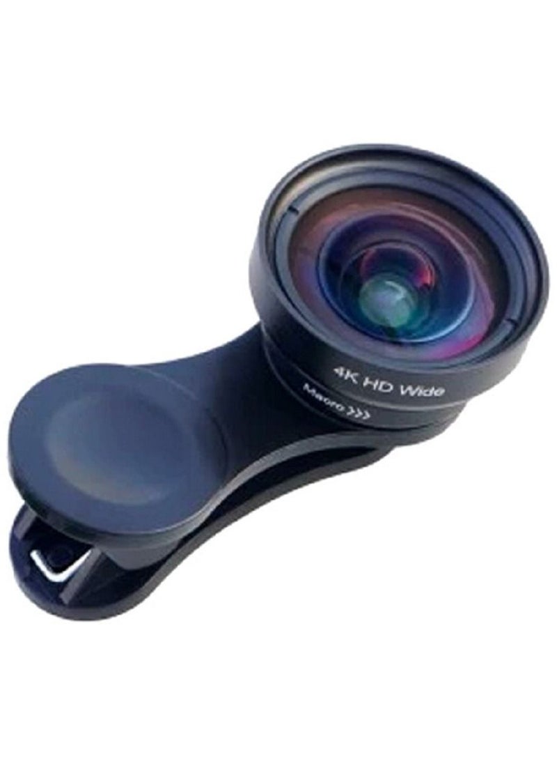 OBSBOT - OBSBOT 4K HD 2in1 Phone Lens Kit - 130° Wide Angle Lens + 2 Macro Lenses for an Exceptional Photography Experience - Image 1