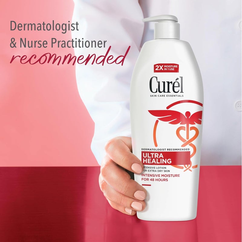 Curel Ultra Healing Body Lotion, Moisturizer for Extra Dry Skin, Body and Hand Lotion with Advanced Ceramide Complex and Hydrating Agents, for Tight Skin, 13 Ounces - Image 5