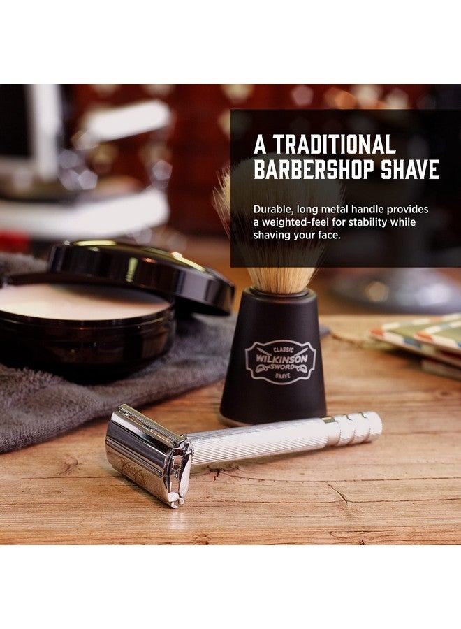 Wilkinson Sword Double Edge Razor for Men With 5 Double Edge Razor Blades Refills - Image 4