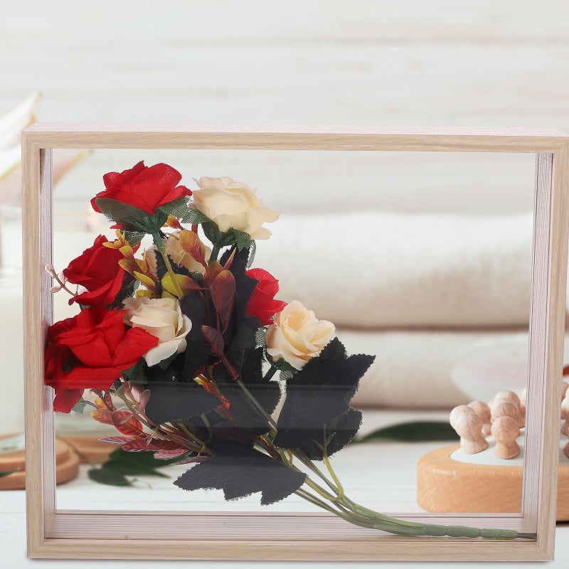 Dried Flower Photo Frame Wall Dried Flower Display Stand Dry Flower Box Specimen Shadow Case - Image 4