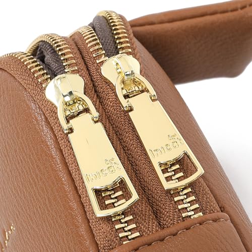 INICAT Travel Small Sling Bag Faux Leather Crossbody Bags Purses Women Fanny Packs Cross Body Bag for Woman Gifts(Brown) - Image 5
