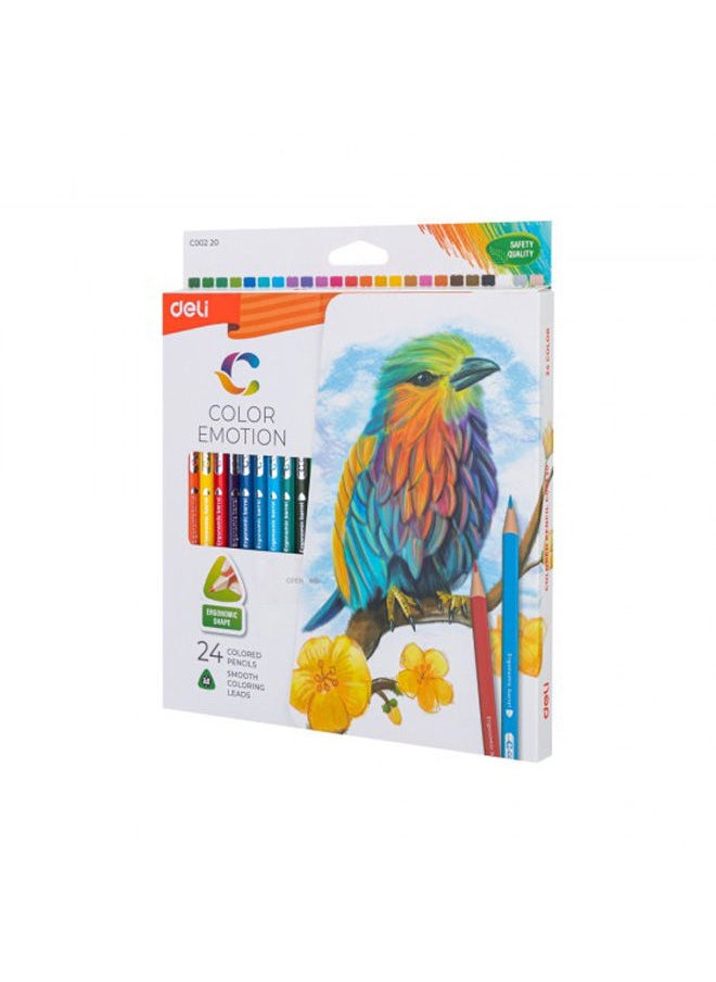 24 Colored Pencil Pre-Sharpened - pzsku/Z199621FDA1B752A412AEZ/45/_/1691399851/c9bc324e-d644-4b2b-bd03-fa4d505e8ba6