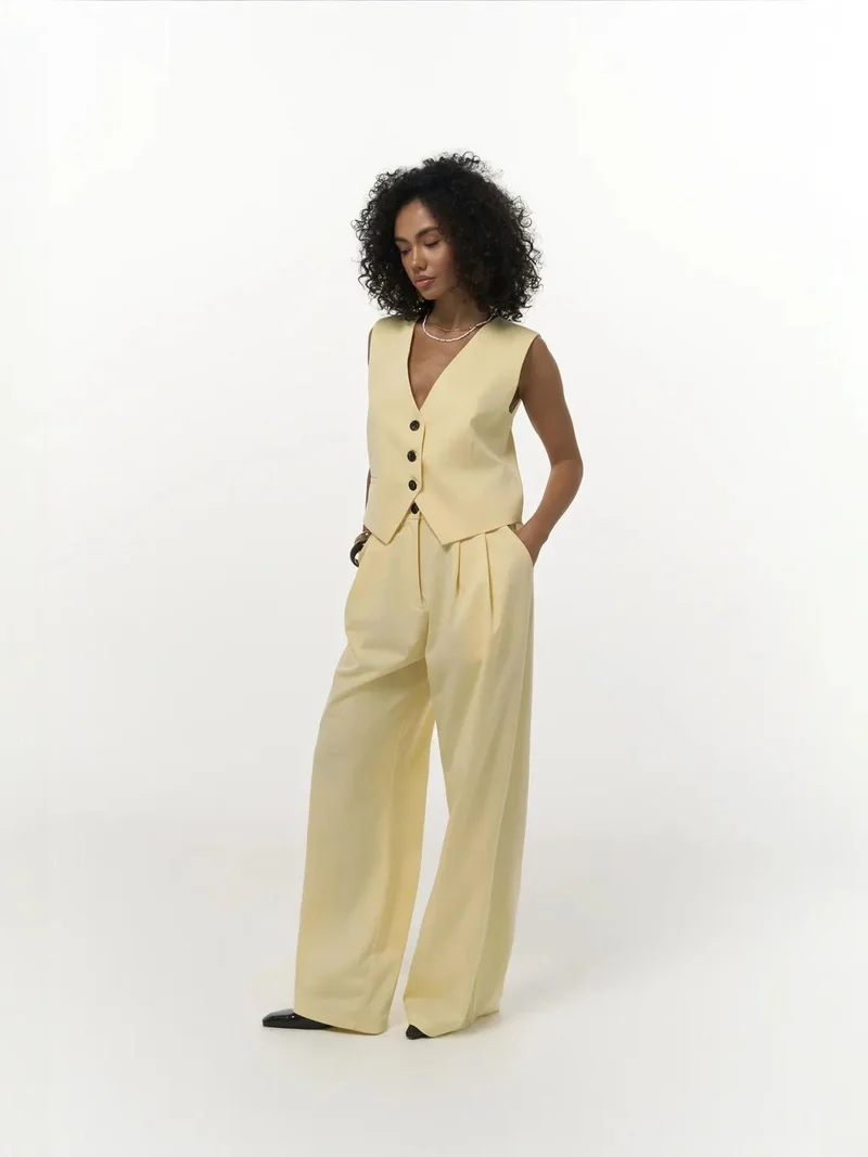 ماي كولكشن MAI STUDIOS Kaylee Palazzo Pants