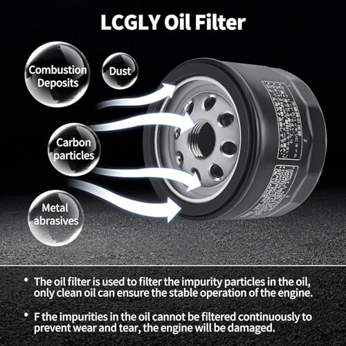 LCGLY 1 PC Oil Filter 49065-7007 49065-0721 492932 492932S Compatible with Kawasaki FR541V FR600V FR651V FR691V FR730VFS600V FS651V FS691V FS730V FX481V FX600V FX651V FX691V FX730V Lawn Mower - Image 5