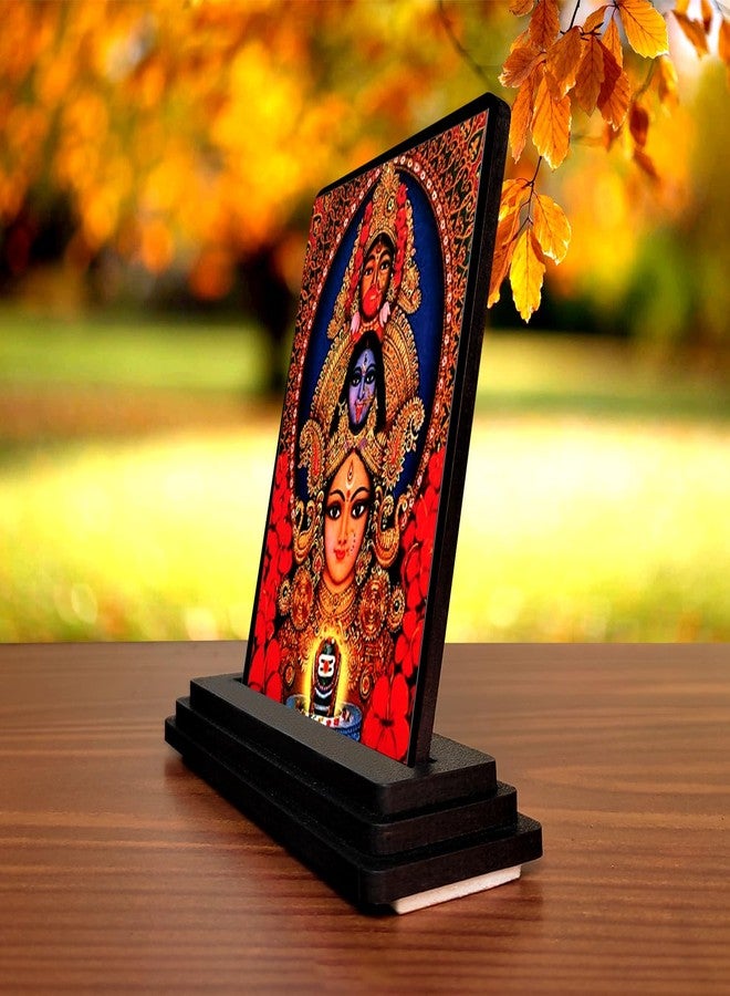 tinywalk Kali Maa Car Dashboard Idols Figurine Showpiece for Car and Home Wall Art - Image 2