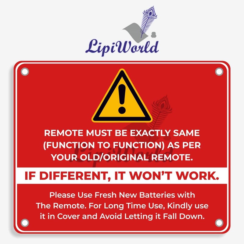 ليبي وورلد جهاز التحكم عن بعد LipiWorld® لجهاز التلفزيون الذكي Stick (مع خاصية الصوت) (متوافق مع جهاز التحكم عن بعد القديم لجهاز Realme Fire TV Stick، نفس جهاز التحكم عن بعد تمامًا سيعمل فقط) متوافق مع جهاز التحكم عن بعد لتلفزيون Realme. - Image 2