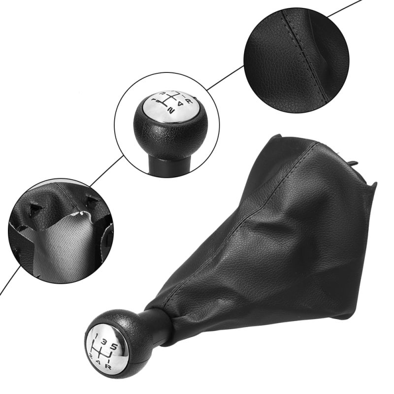 Gear Shift Knob: 5 Speed With Reverse Sign, Ergonomic Design - Smooth Quicker Shifting, Comfortable Touch For Car Interior Driving Comfort - Image 4