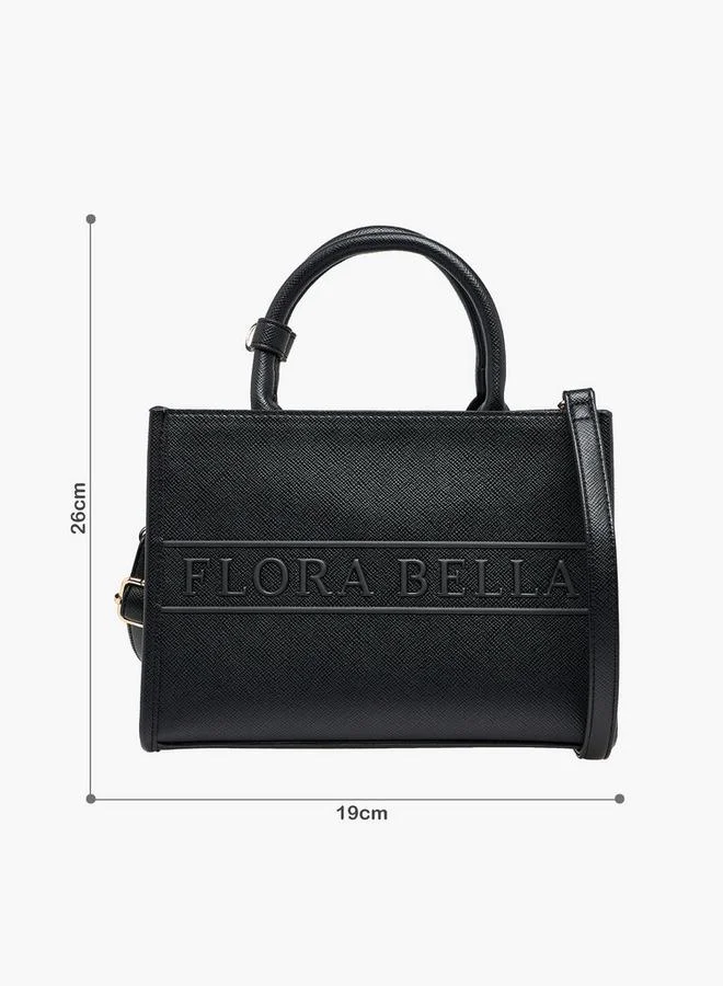 Flora Bella By Shoexpress Logo Detail Tote Bag With Double Handles