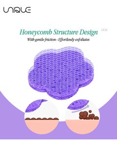 Unique 30-Count Facial Sponges Compressed Facial Sponges Natural Facial Cleansing Sponges Pads Cute Flower Shape Exfoliating Sponges for Cleansing Reusable,Best Makeup Gift, Purple  - Image 4