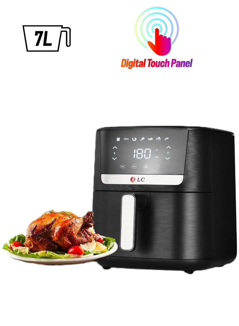 FIPKA Air Fryer 7L for Oilless Cooking,Smart Touch Screen with 8 Presets Air Fryer Oven for Roast,Bake,Grill - Image 1