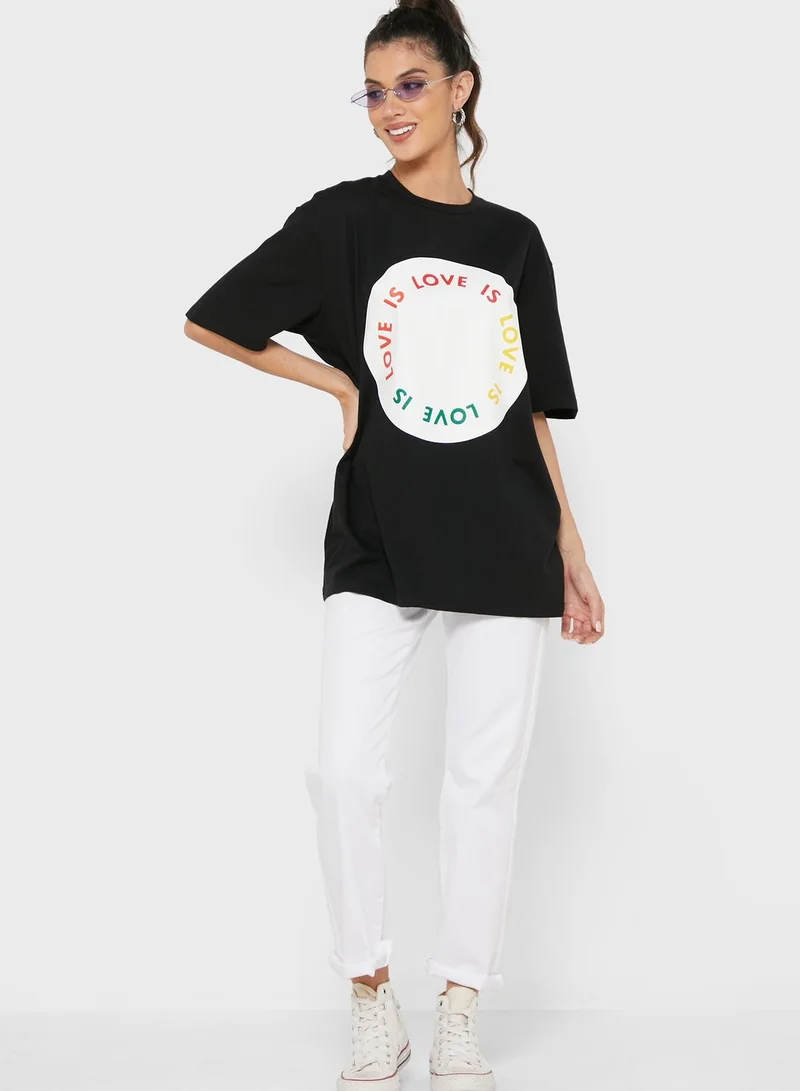 Ginger Oversized Graphic T-Shirt